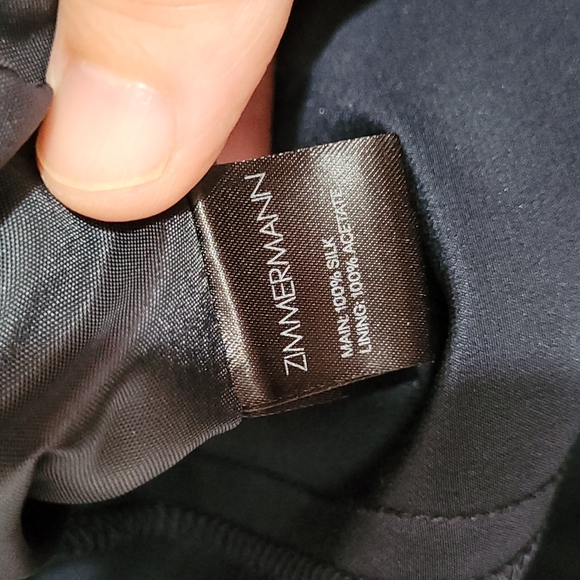 Zimmermann size 0 navy dress - Picture 7 of 8